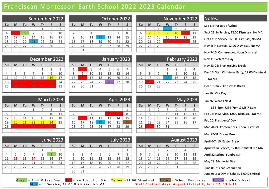 Parents - Franciscan Montessori Earth School